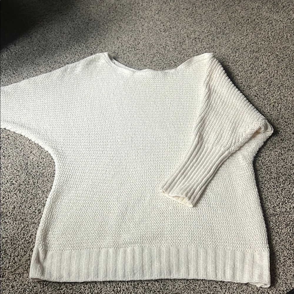Cozy White Sweater